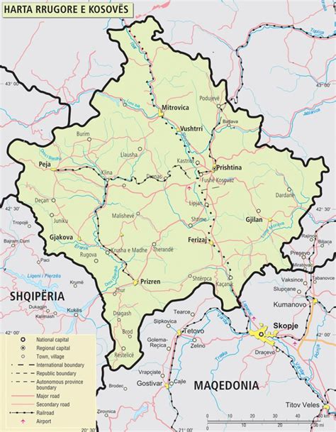 Harta Gjeografike <strong>E Kosoves</strong> Lipjanit pdfsdocuments2 com. . Gjeodezia e kosoves